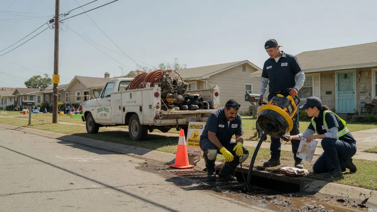 Drain Cleaning in Little Elm, TX near me